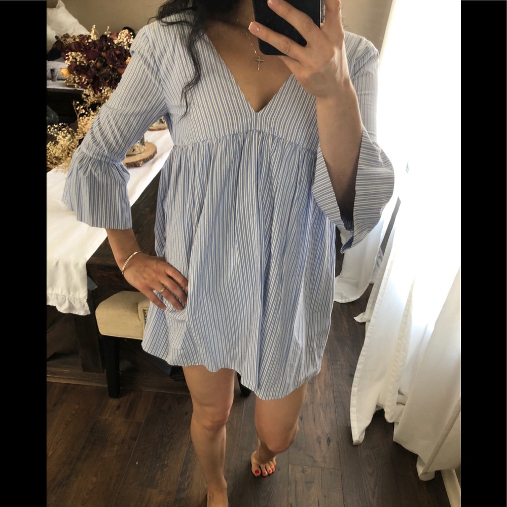 Zara Striped Jumpsuit